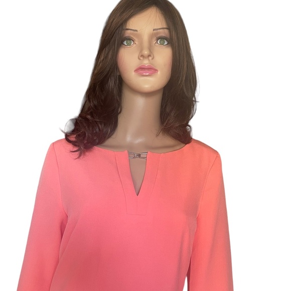 Adrianna Pappell midi orange dress size 10 - Picture 5 of 14